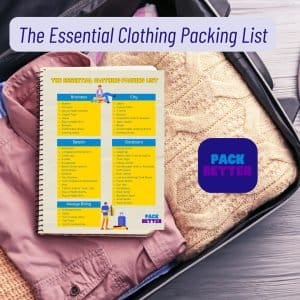 Essential Clothing Packing List