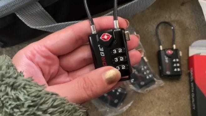 Amazon Favorite: Forge TSA Approved Cable Lock