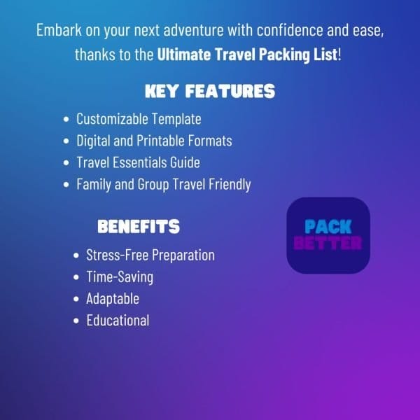 Ultimate Travel Packing List