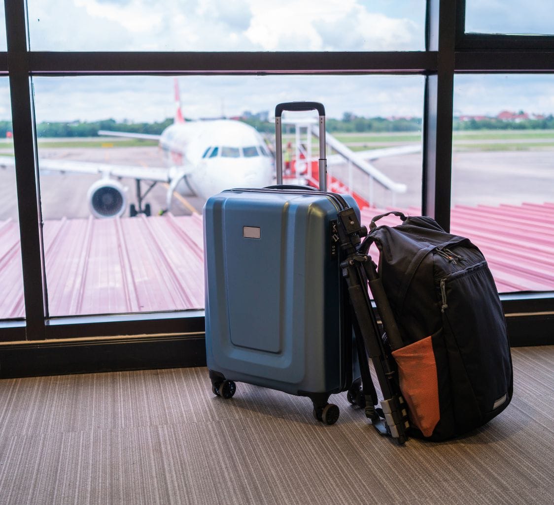 luggage at airport