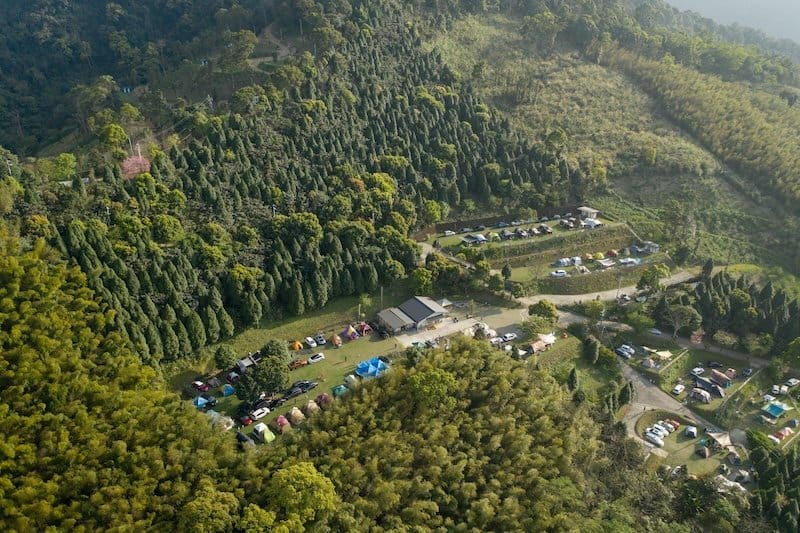 Packing for a festival camping gear