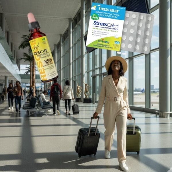 Natural Stress Relief Remedies Comparison: Bach RESCUE Drops vs. Boiron StressCalm