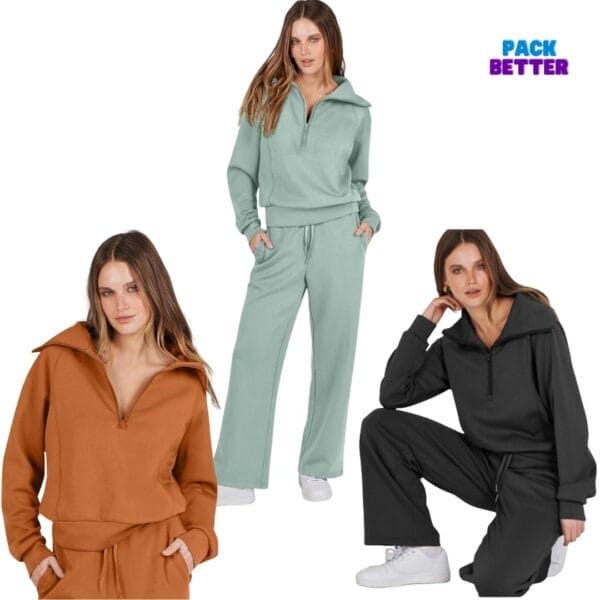 Review of the Viral Airport Sweatsuit: The Best Spanx AirEssentials Dupe on Amazon